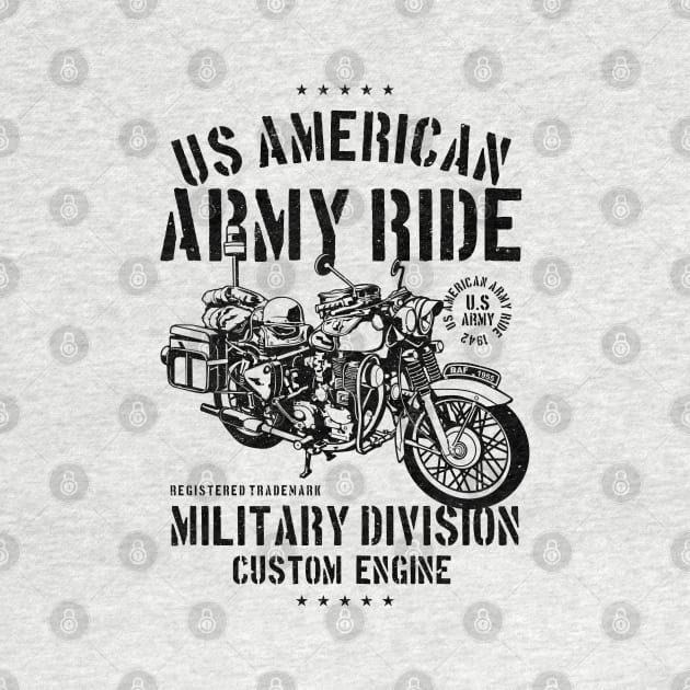 US Army Motorbike by azmania